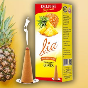 Lia Fragrant Cones - Pineapple twirl