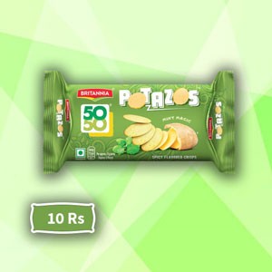 பிரிட்டானியா 5050 - பொட்டாசோஸ் - மின்ட் மேஜிக் - 10Rs || Britannia 5050 - potazos - Mint Magic - 10Rs